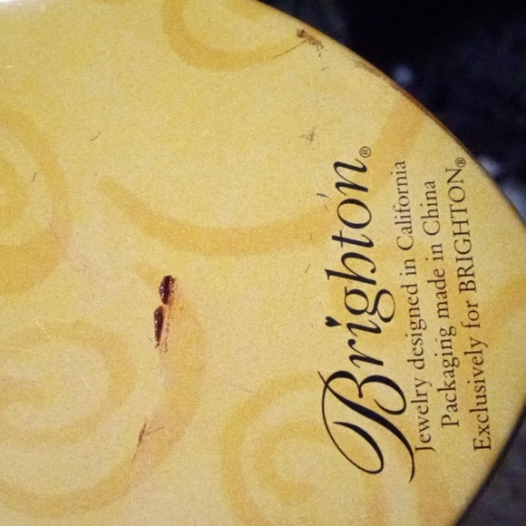 BRIGHTON TIN medium size HEART SHAPE - Picture 6 of 6